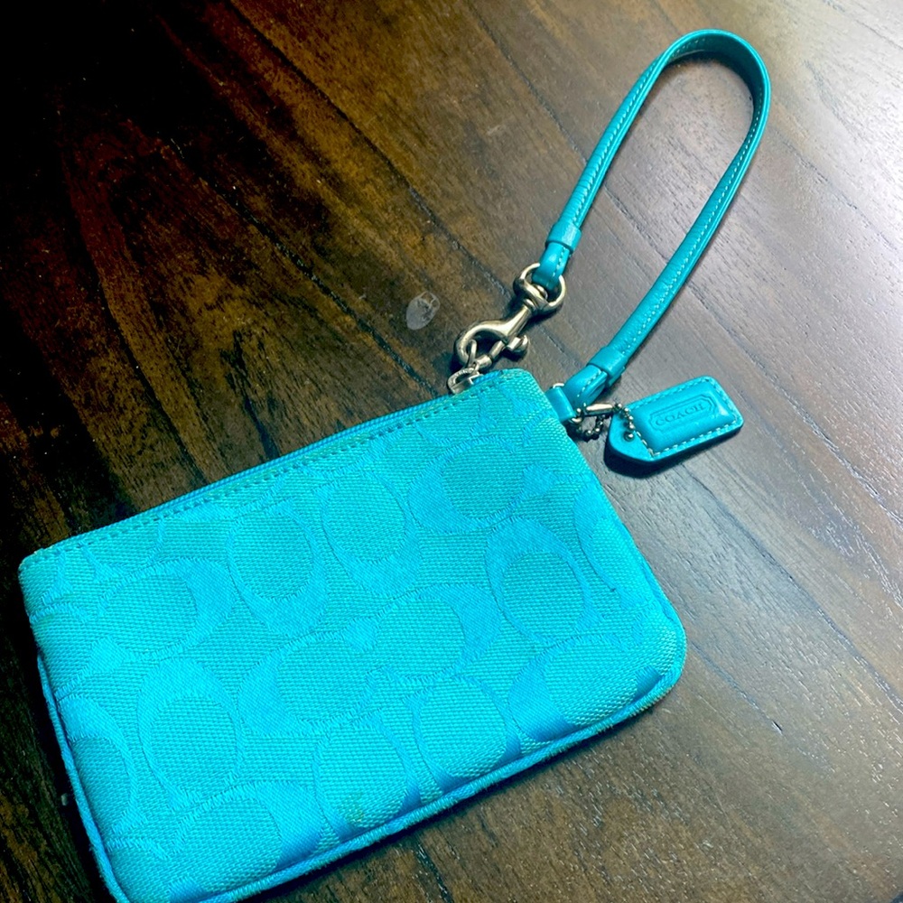 Baby Blue Coach Wrislet